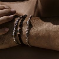 Bracciale Lelune LELUNE GLAMOUR in Argento Perla LGBR500 - LGBR500